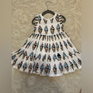 2Y Pink Chicken ice cream dress